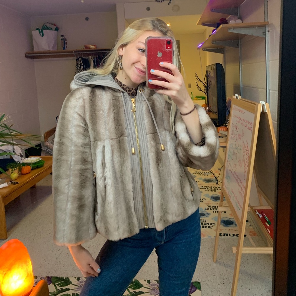 Rare Juicy Couture Fur Coat 💓